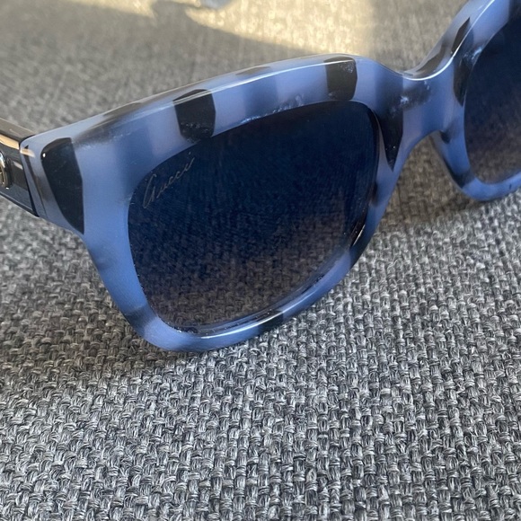 Gucci sunglasses blue mirrored lenses - Picture 4 of 10